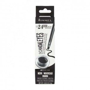Rimmel Scandaleyes Gel Eye Liner Black 001 X 6