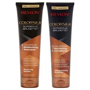Revlon Colorsilk Gorgeous Brunette 3X Shampoo + 3X Conditioner