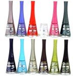 Bourjois 1 Second Nail Polish Assorted X 24