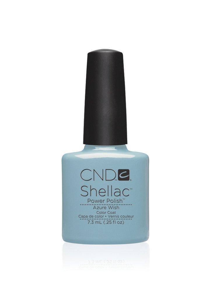 CND20Shellac20Color20Coat20Azure20Wish.jpg CND Shellac Color Coat Azure Wish X 12 - Image 1