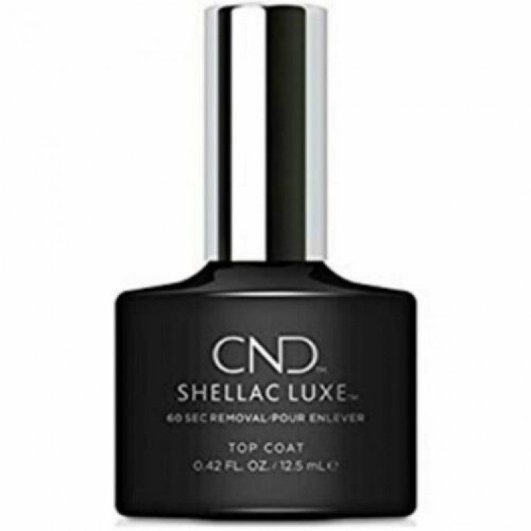 CND20Shellac20Luxe20Top20Coat.jpg CND Shellac Luxe Gel Nail Polish Top Coat X 12 - Image 1