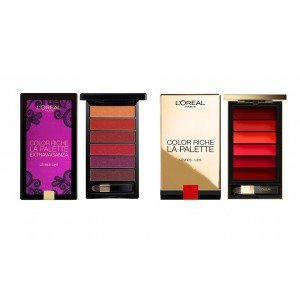 Loreal Color Riche La Palette Assorted (Extravaganza, Glam, Reds) X 6