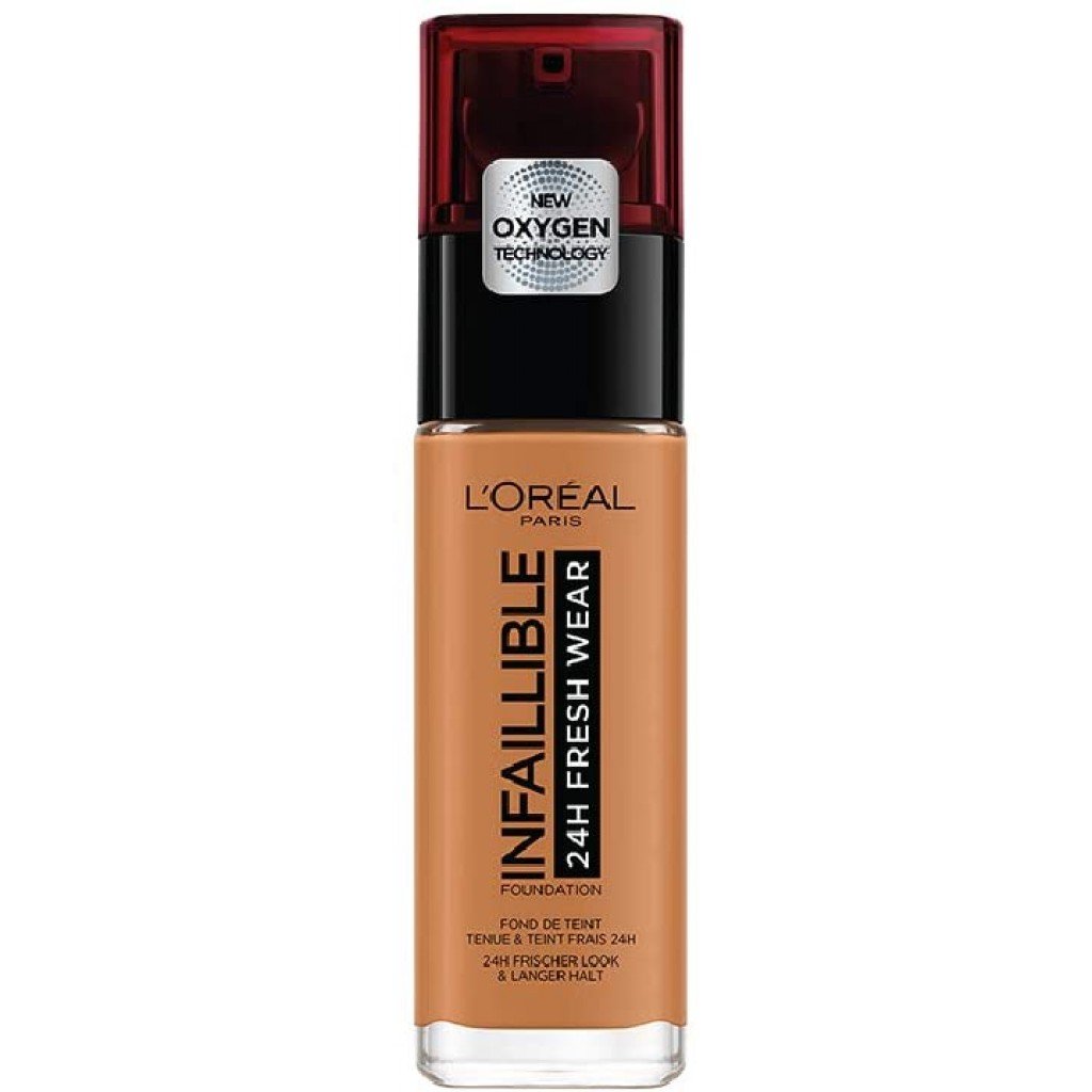 Loreal Infallible Liquid Foundation 330 Hazelnut X 3
