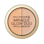 Max Factor Miracle Glow Duo Creamy Highlighter 20 Medium X 3