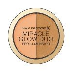 Max Factor Miracle Glow Duo Creamy Highlighter 30 Deep X 3