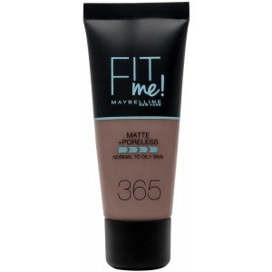 Maybelline Fit Me Matte & Poreless Foundation 365 Espresso X 3