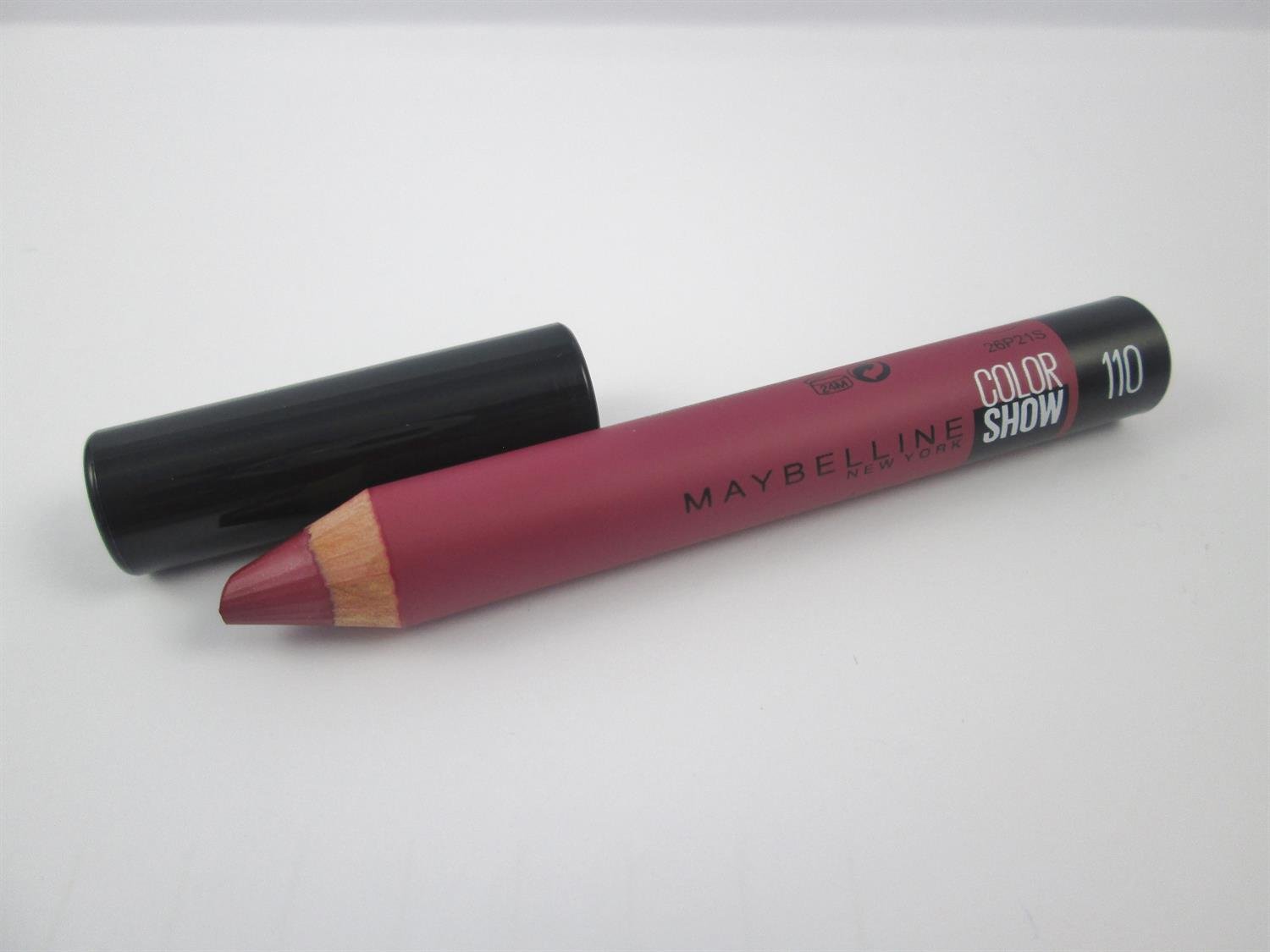 Maybelline_Lipstick_Color_Drama_Crayon_Pink_So_chic_110.jpg Maybelline Color Drama Crayon Lip Pencil Pink So Chic 110 X 6 - Image 1