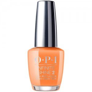 OPI Infinite Shine Neon Orange You A Rock Star X 6