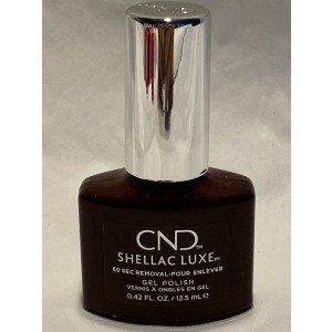 CND Shellac Luxe Gel Nail Polish Oxblood X 12