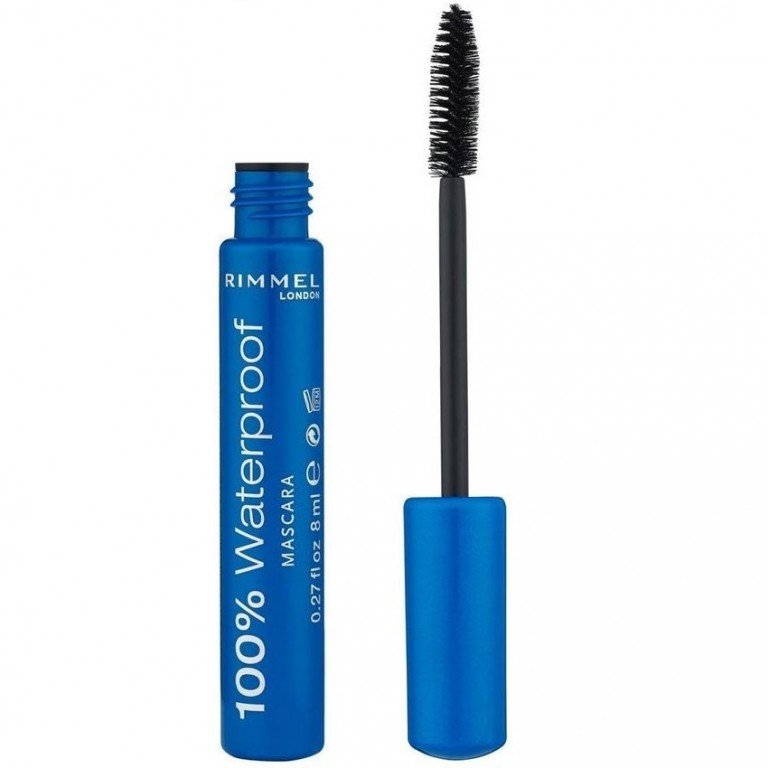 Rimmel2010020Waterproof20Mascara2000120Black.jpg Rimmel 100% Waterproof Mascara 001 Black X 3 - Image 1