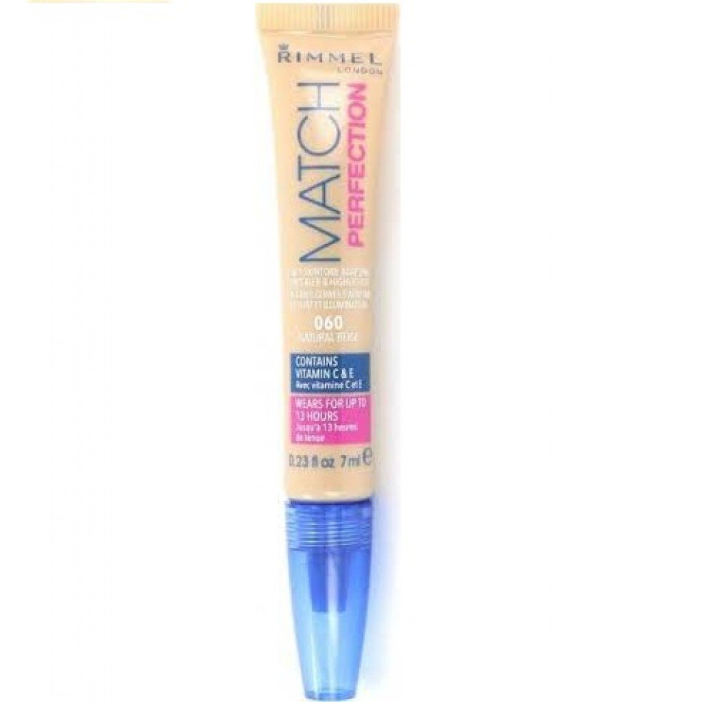 Rimmel Concealer Match Perfection Natural Beige 060 X 3