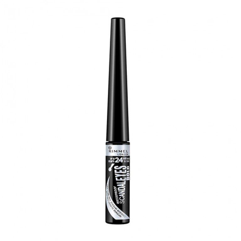 Rimmel Scandaleyes Bold Eye Liner Black Waterproof X 3 - Image 1