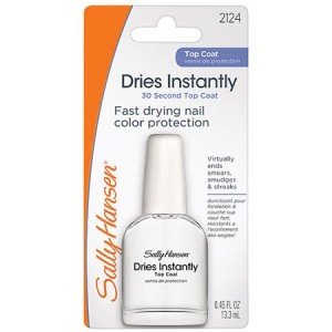 Sally Hansen Dries Instantly Top Coat X 4