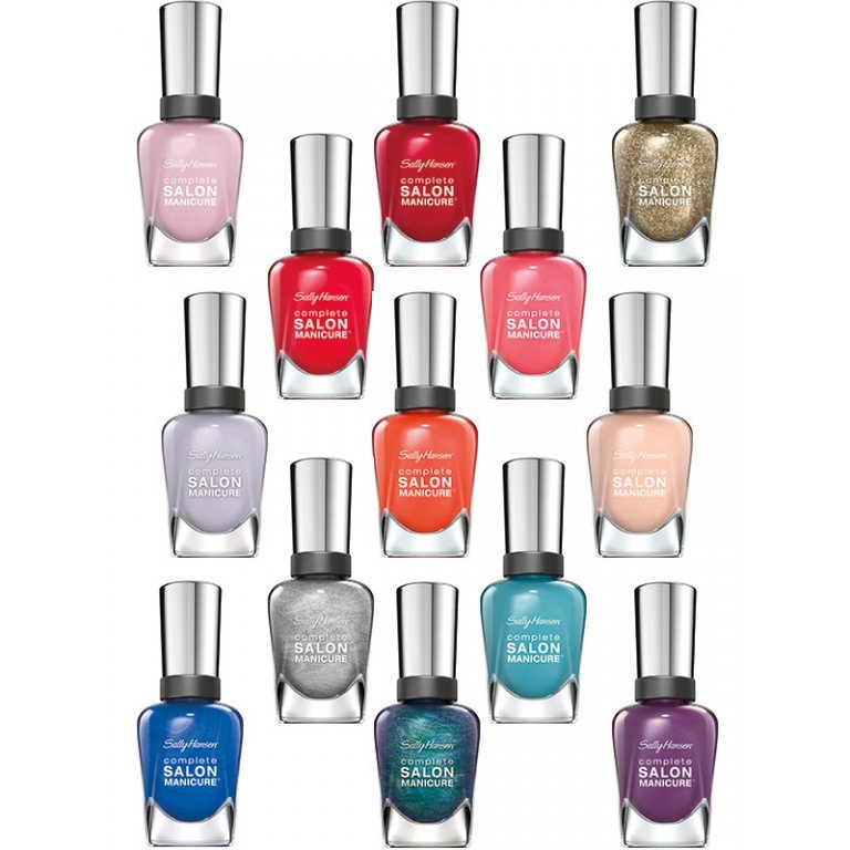 Sally20Hansen20Saloon20Manicure20Nail20Polish.jpg Sally Hansen Salon Manicure Color Therapy Nail Polish Assorted X 12 - Image 1