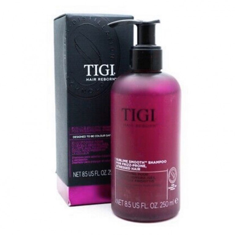 TIGI20Hair20Reborn20Sublime20Smooth20Shampoo.jpg TIGI Hair Reborn Sublime Smooth Shampoo 250ml X 4 - Image 1