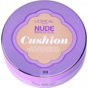 Loreal Nude Magique Cushion Foundation 3 Vanilla X 3