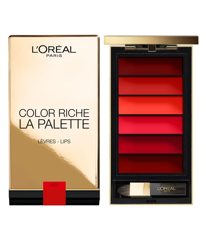 loreal20Color20Riche20La20Palette20Reds.jpg Loreal Color Riche La Palette Reds X 3 - Image 1