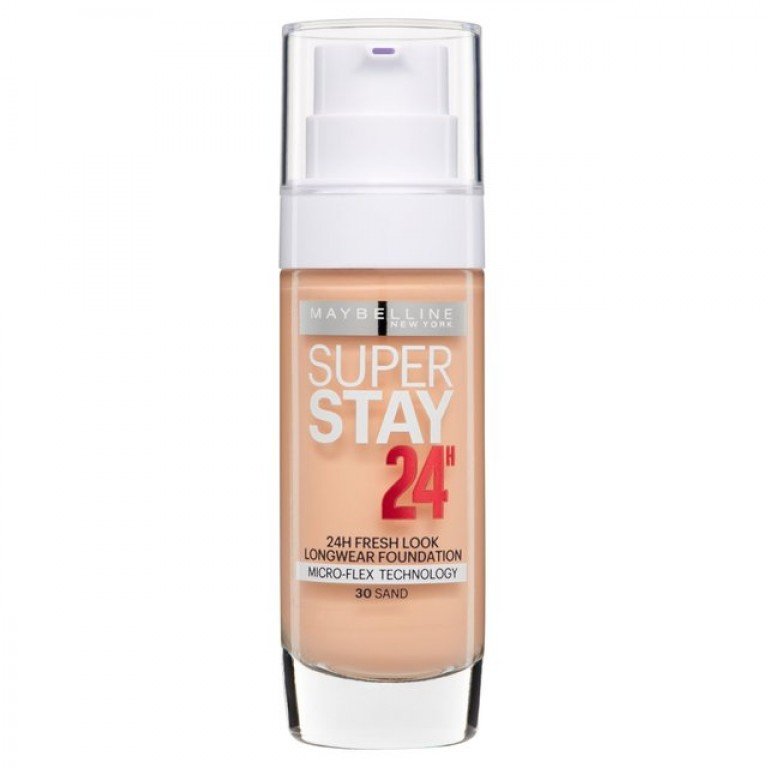 maybelline-superstay-24h-foundation-30-sand.jpg Maybelline Super Stay 24H Foundation 030 Sand X 3 - Image 1