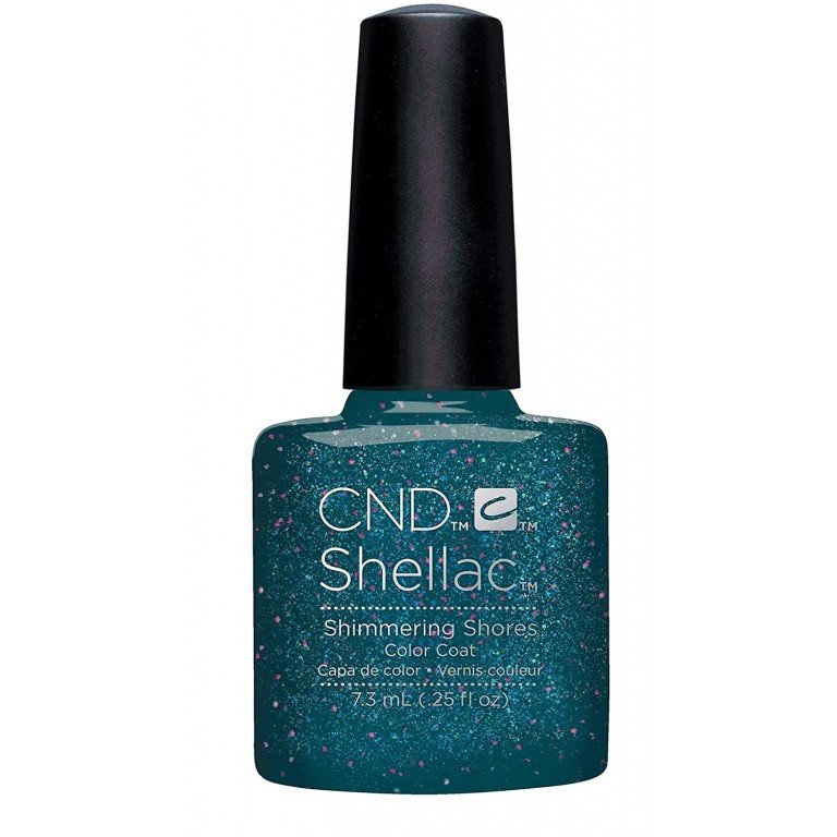 CND Shellac Color Coat Shimmering Shores X 12 - Image 1
