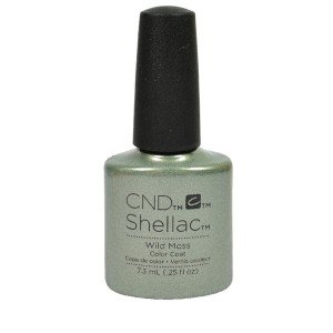 CND Shellac Color Coat Wild Moss X 12