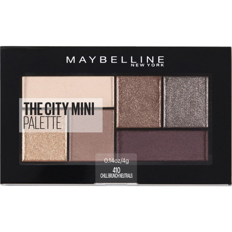 Maybelline20City20Mini2041020Chill20Brunch.jpg Maybelline The City Mini Palette 410 Chill Brunch Neutrals X 3 - Image 1