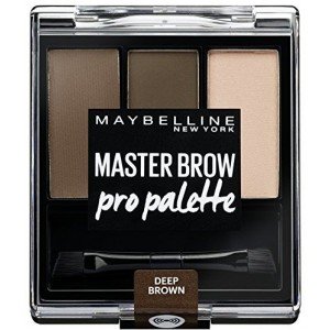 Maybelline Master Brow Pro Palette Kit Deep Brown X 3