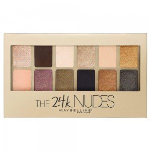 Maybelline The 24 Karat Nudes Eyeshadow Palette X 3