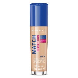 Rimmel Match Perfection Foundation 103 True Ivory X 3