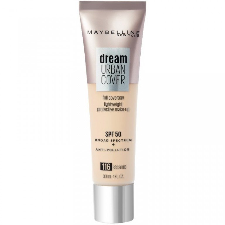 Maybelline Dream Urban Cover Foundation 116 Sesame X 3 - Image 1