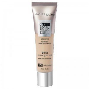 Maybelline Dream Urban Cover Foundation 122 Creamy Beige X 3