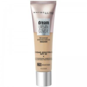 Maybelline Dream Urban Cover Foundation 220 Natural Beige X 3