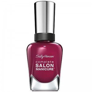 Sally Hansen Salon Manicure Nail Polish 639 Scarlet Fever X 6