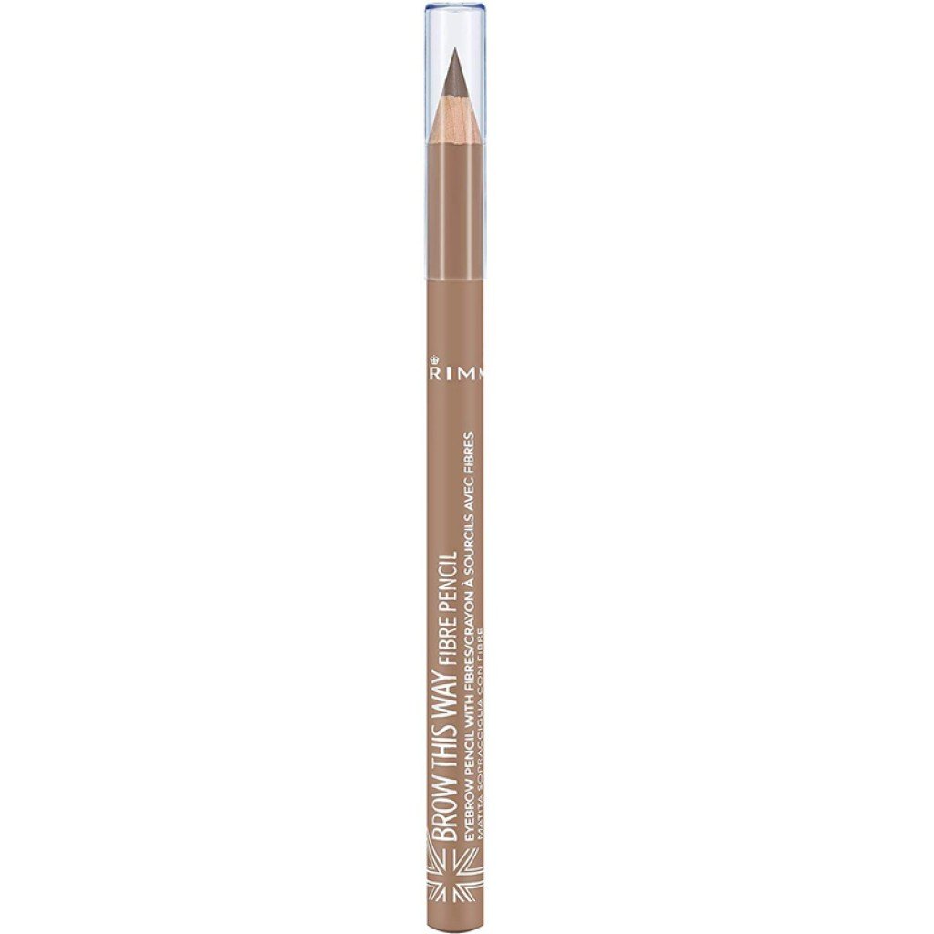 Rimmel Brow This Way Fibre Pencil – Augenbrauenstift In 001 Light Brown