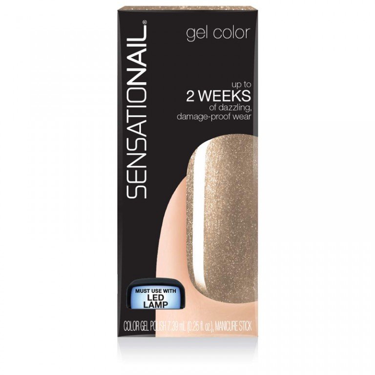 SensatioNail Gel Polish Gold Rush X 4 - Image 1