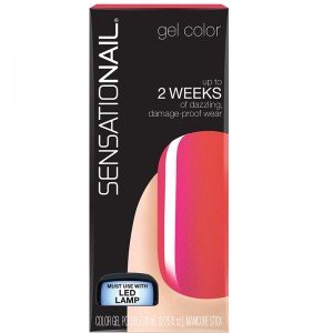SensatioNail Gel Polish Tropical Punch X 4