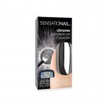 Sensationail Manicure Powder Duo Pack Holographic Silver X 4