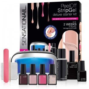 Sensationail Peel Off Strip Gel Deluxe Starter Kit