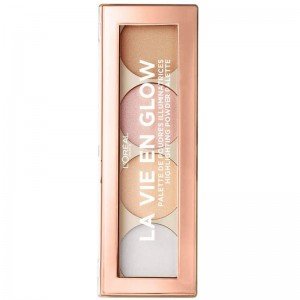 Loreal Highlighter La Vie En Glow Palette Warm Glow 01 X 3