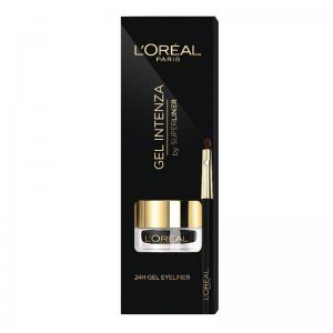 Loreal Super Liner Gel Intenza Pure Black 01 X 3
