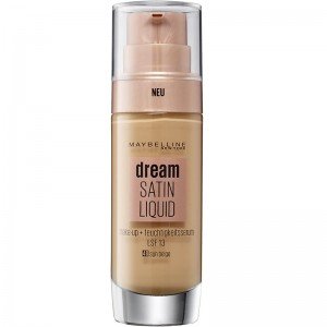 Maybelline Dream Satin Liquid Foundation 48 Sun Beige X 3