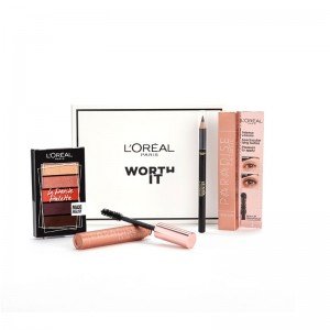 Loreal Worth It Beauty Set Eye Kit (Mascara+Eyeline+Eyeshadow) X 3