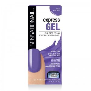 Sensationail Express Gel Polish Iris I Was Rich X 4