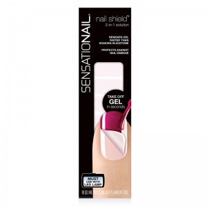 Sensationail Peel Off Nail Shield Base Strips X 6