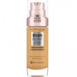 Maybelline Dream Radiant Liquid Foundation 54 Toffee X 3