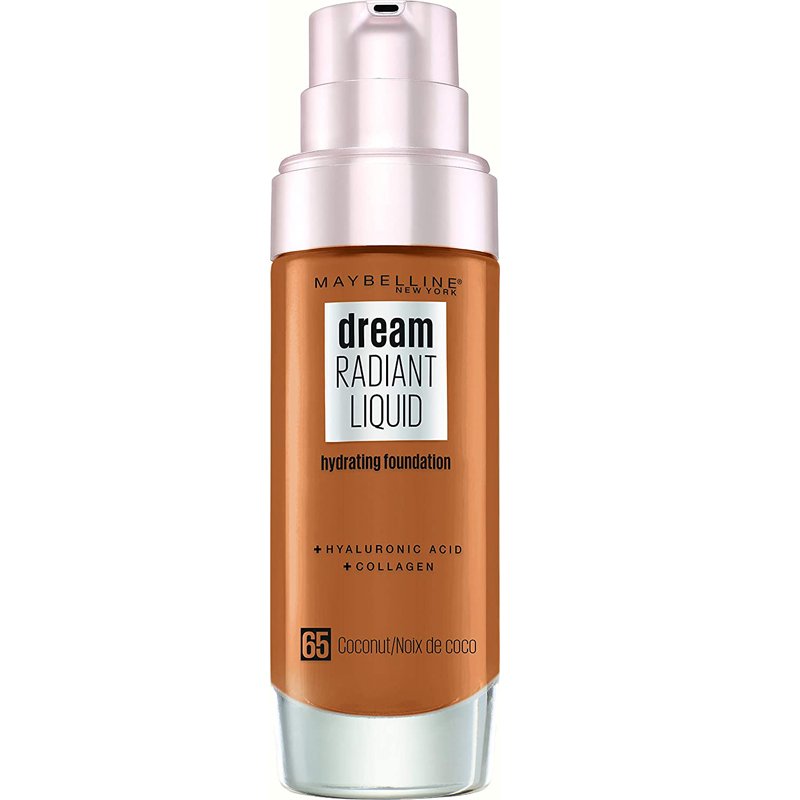 Maybelline Dream Radiant Liquid Foundation 65 Coconut X 3 Maybelline Dream Radiant Liquid Foundation 65 Coconut X 3 - Image 1