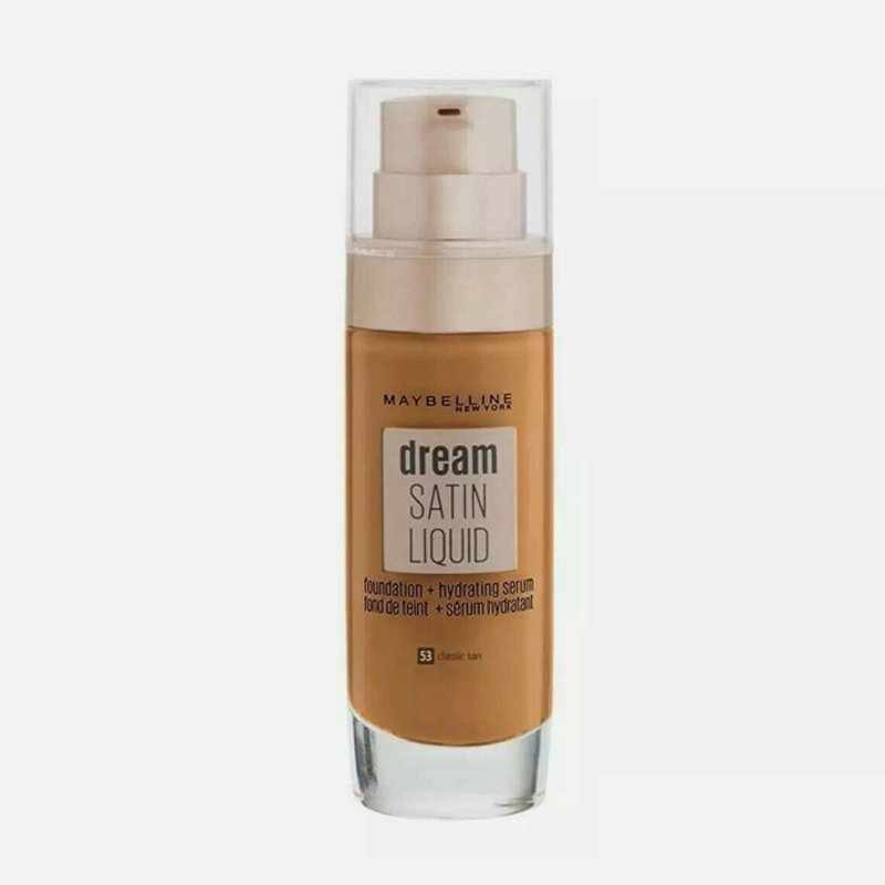 Maybelline Dream Satin Liquid Foundation 53 Classic Tan X 3 Maybelline Dream Satin Liquid Foundation 53 Classic Tan X 3 - Image 1