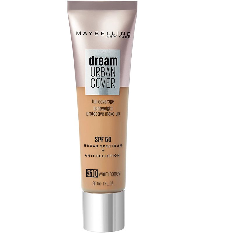 Maybelline Dream Urban Cover Foundation 310 Warm Honey X 3 Maybelline Dream Urban Cover Foundation 310 Warm Honey X 3 - Image 1