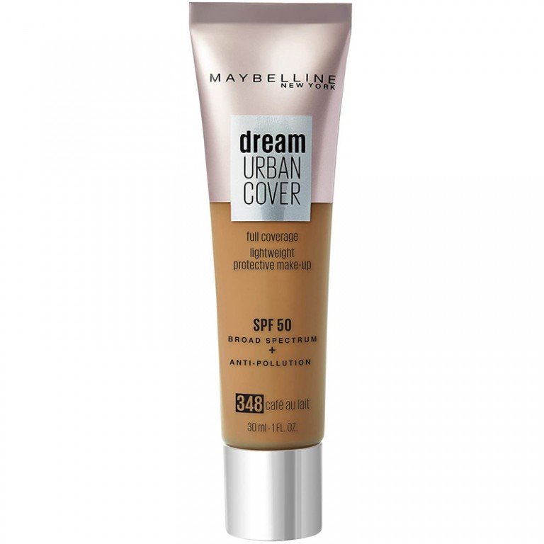 Maybelline Dream Urban Cover Foundation 348 Cafe Au Lait X 3 Maybelline Dream Urban Cover Foundation 348 Cafe Au Lait X 3 - Image 1