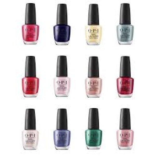 OPI Mini Nail Polish OPI Lacquer Nail Polish Assorted X 12 - Image 1
