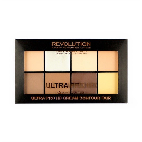 Makeup Revolution HD Pro Cream Contour Palette Fair X 3 Revolution HD Pro Cream Contour Palette Fair X 3 - Image 1